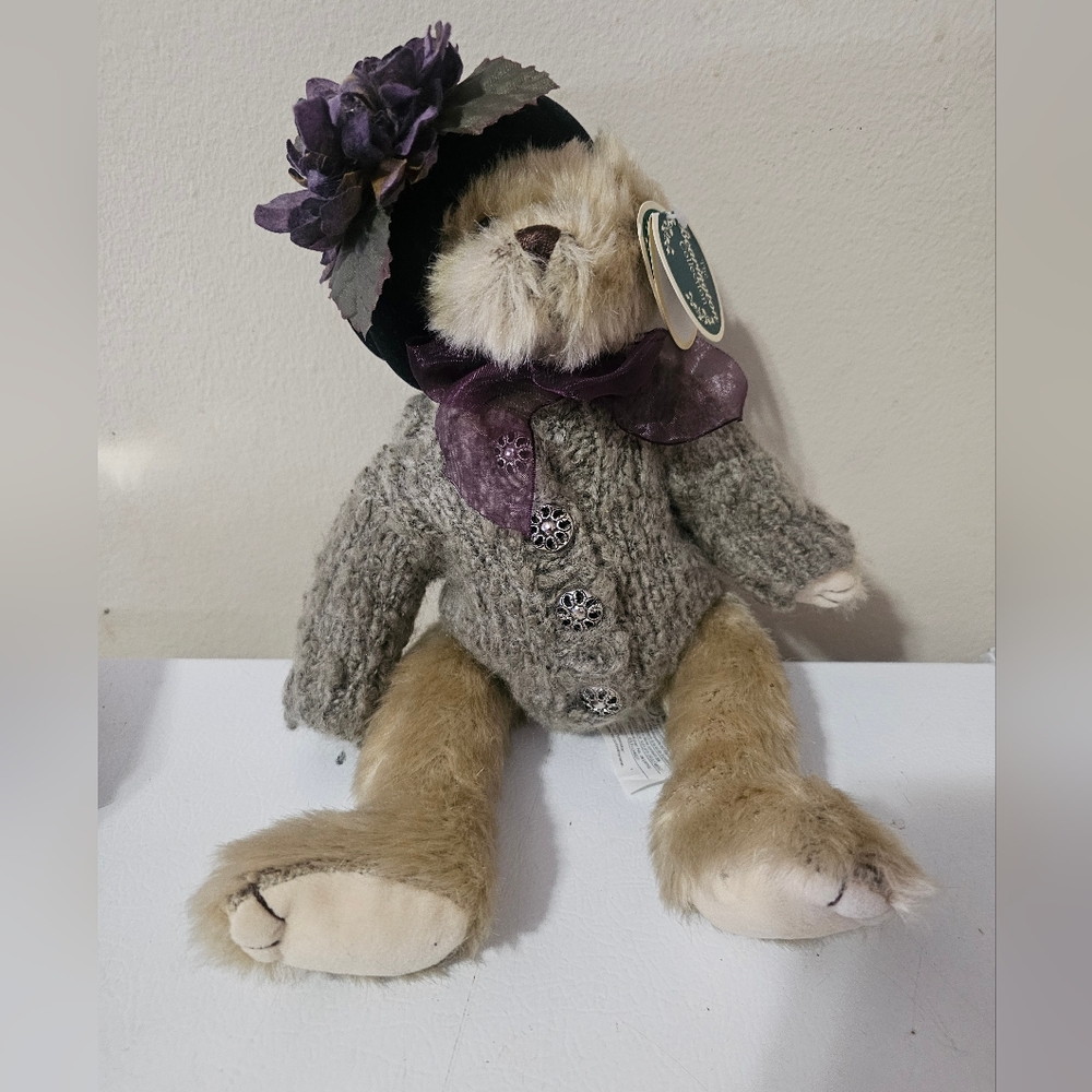 Retired Lainey Bearington Bear Wearing Hat With Original Tags